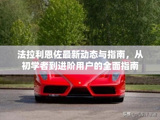 法拉利恩佐最新动态与指南，从初学者到进阶用户的全面指南