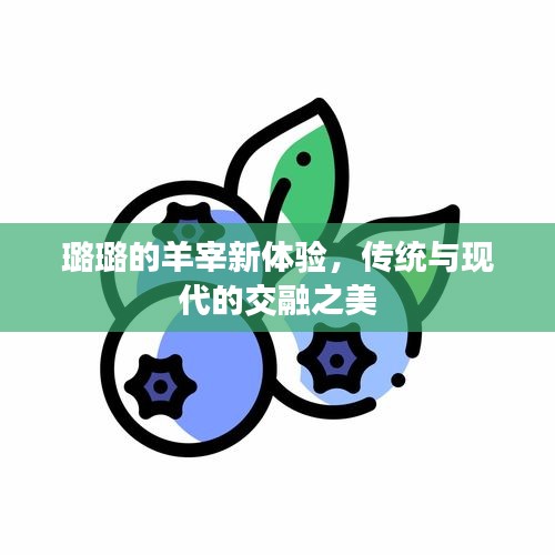 璐璐的羊宰新体验，传统与现代的交融之美