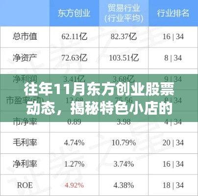 往年11月东方创业股票动态，揭秘特色小店的隐藏魅力与最新动向