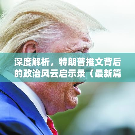 深度解析,特朗普推文背后的政治风云启示录(最新篇)