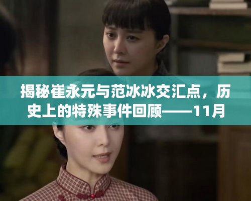 揭秘崔永元与范冰冰交汇点，历史上的特殊事件回顾——11月14日事件揭秘
