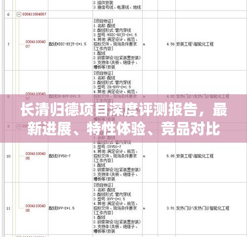 长清归德项目深度评测报告，最新进展、特性体验、竞品对比与用户洞察（2024年11月）