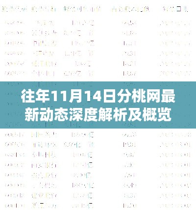 往年11月14日分桃网最新动态深度解析及概览（附要点概览）