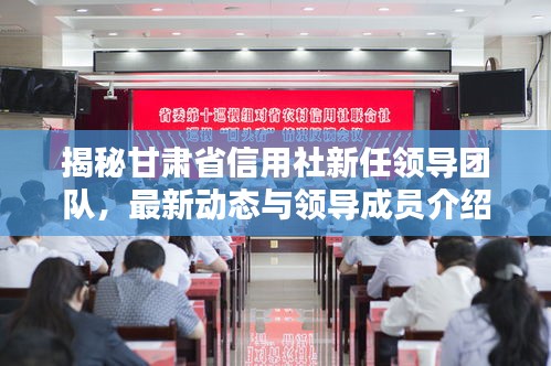 揭秘甘肃省信用社新任领导团队，最新动态与领导成员介绍（11月15日更新）