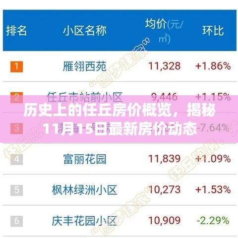 历史上的任丘房价概览，揭秘11月15日最新房价动态