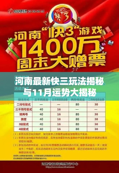 河南最新快三玩法揭秘与11月运势大揭秘