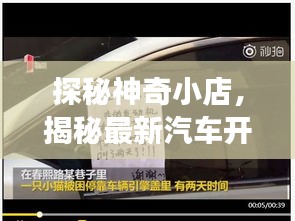 探秘神奇小店，揭秘最新汽车开锁秘籍与全套工具细节，隐藏在小巷深处的秘密宝藏