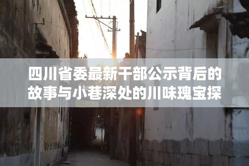 四川省委最新干部公示背后的故事与小巷深处的川味瑰宝探秘