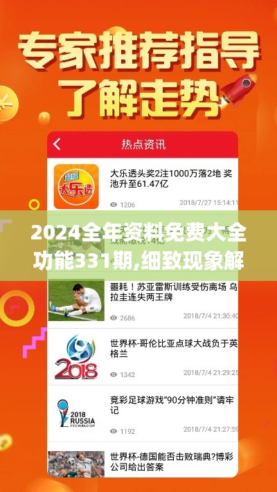2024全年资料免费大全功能331期,细致现象解析解答解释_CTV9.76