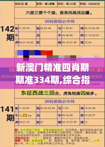 新澳门精准四肖期期准334期,综合指数法_INN8.66