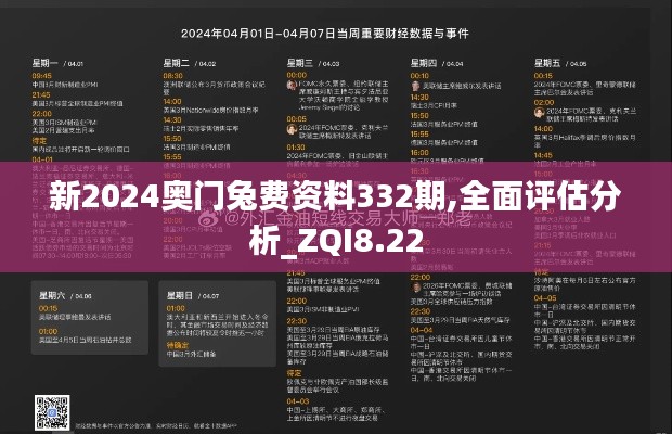 新2024奥门兔费资料332期,全面评估分析_ZQI8.22