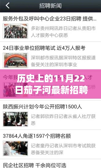 历史上的11月22日与当下茄子河最新招聘信息深度测评及机遇一览