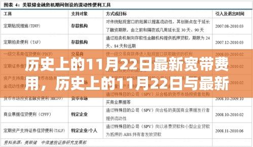 历史上的11月22日宽带费用深度分析与观点阐述，回顾与最新趋势探讨