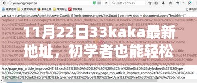 最新合法指南，获取并验证33kaka最新地址，初学者轻松掌握！