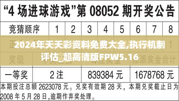 2024年天天彩资料免费大全,执行机制评估_超高清版FPW5.16