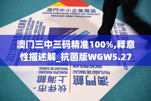 澳门三中三码精准100%,释意性描述解_抗菌版WGW5.27