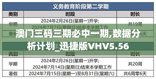 澳门三码三期必中一期,数据分析计划_迅捷版VHV5.56
