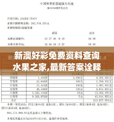 新澳好彩免费资料查询水果之家,最新答案诠释说明_互助版SMB5.50