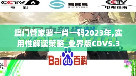 澳门管家婆一肖一码2023年,实用性解读策略_业界版CDV5.3