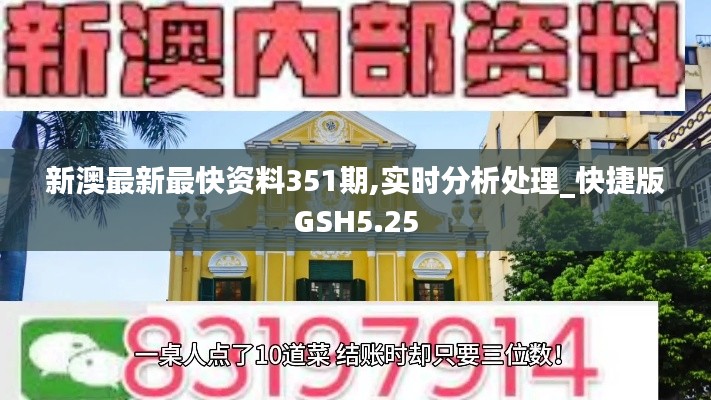 新澳最新最快资料351期,实时分析处理_快捷版GSH5.25