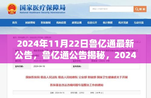 鲁亿通最新公告揭秘，行业里程碑的来临，2024年11月22日的重要公告