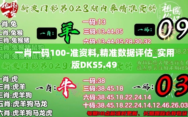 一肖一码100-准资料,精准数据评估_实用版DKS5.49