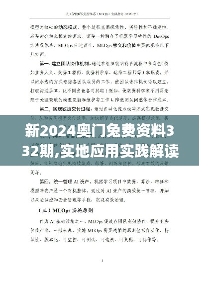 新2024奥门兔费资料332期,实地应用实践解读_零障碍版NCH11.71
