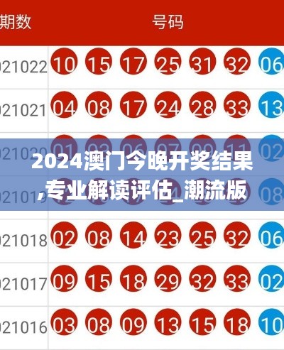 2024澳门今晚开奖结果,专业解读评估_潮流版CKR5.81