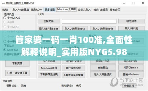 管家婆一码一肖100准,全面性解释说明_实用版NYG5.98