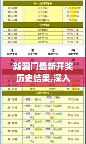 新澳门最新开奖历史结果,深入探讨方案策略_数字版KSY5.78