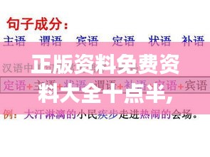 正版资料免费资料大全十点半,现代化解析定义_艺术版WKX5.66
