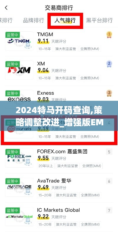 2024特马开码查询,策略调整改进_增强版EMR5.31