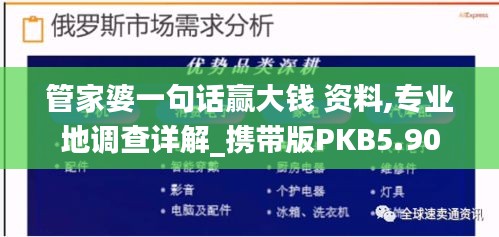 管家婆一句话赢大钱 资料,专业地调查详解_携带版PKB5.90