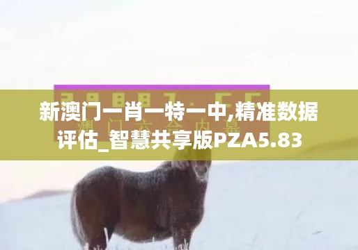 新澳门一肖一特一中,精准数据评估_智慧共享版PZA5.83