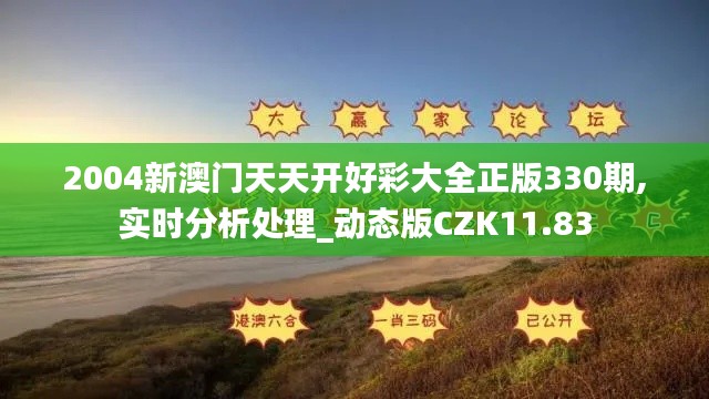 2004新澳门天天开好彩大全正版330期,实时分析处理_动态版CZK11.83