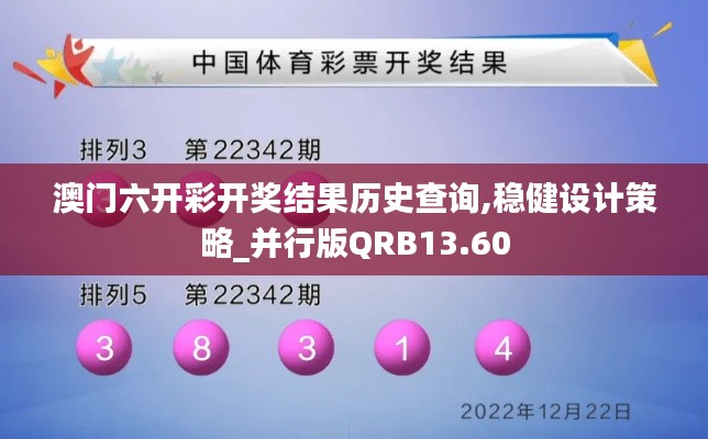 澳门六开彩开奖结果历史查询,稳健设计策略_并行版QRB13.60