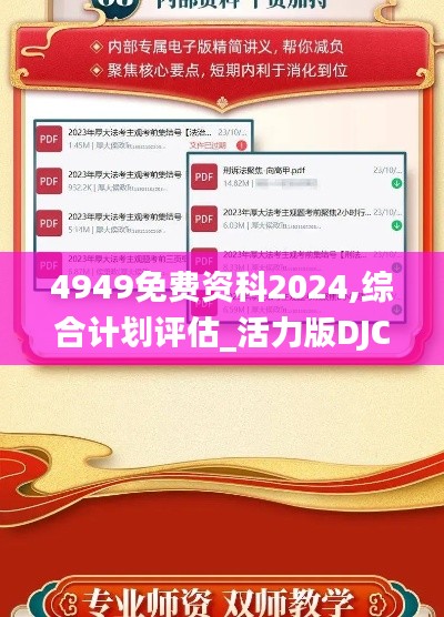 4949免费资科2024,综合计划评估_活力版DJC13.72