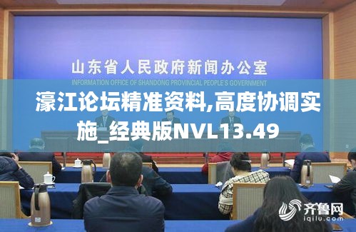 濠江论坛精准资料,高度协调实施_经典版NVL13.49