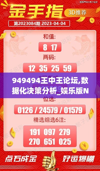 949494王中王论坛,数据化决策分析_娱乐版NMG13.66