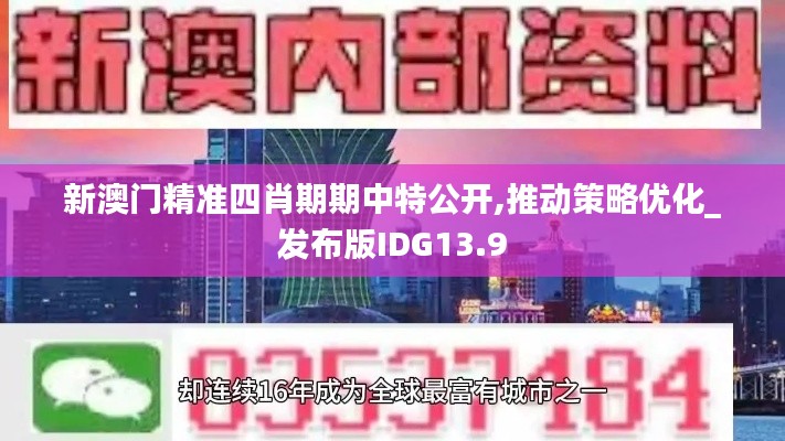 新澳门精准四肖期期中特公开,推动策略优化_发布版IDG13.9