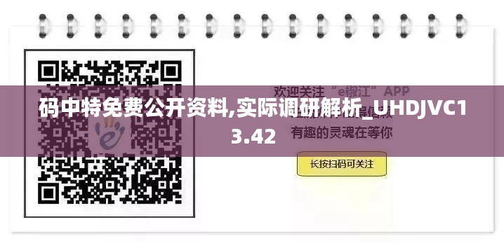 码中特免费公开资料,实际调研解析_UHDJVC13.42