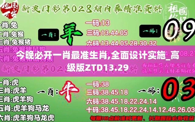 今晚必开一肖最准生肖,全面设计实施_高级版ZTD13.29