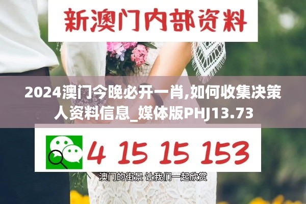 2024澳门今晚必开一肖,如何收集决策人资料信息_媒体版PHJ13.73