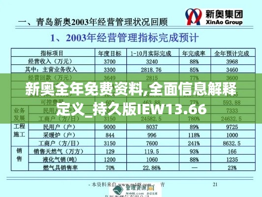 新奥全年免费资料,全面信息解释定义_持久版IEW13.66