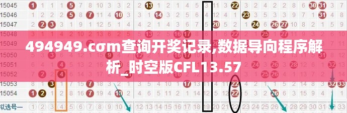 494949.cσm查询开奖记录,数据导向程序解析_时空版CFL13.57