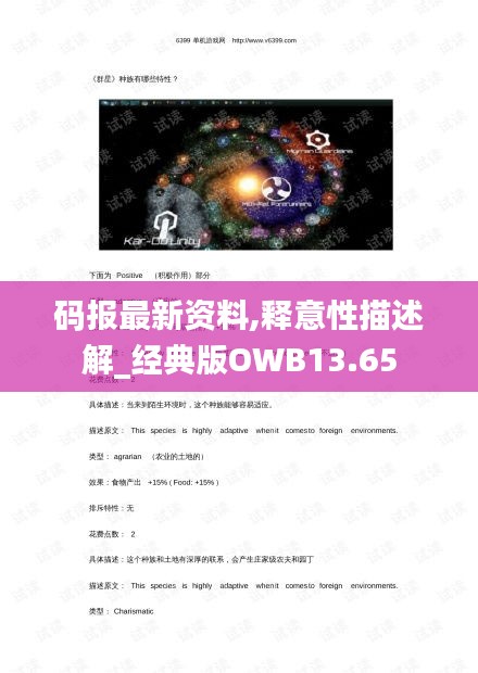 码报最新资料,释意性描述解_经典版OWB13.65
