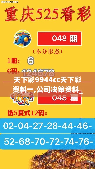 天下彩9944cc天下彩资料一,公司决策资料_美学版CNE13.54