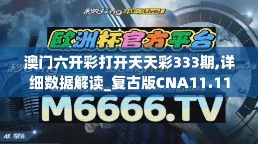 澳门六开彩打开天天彩333期,详细数据解读_复古版CNA11.11