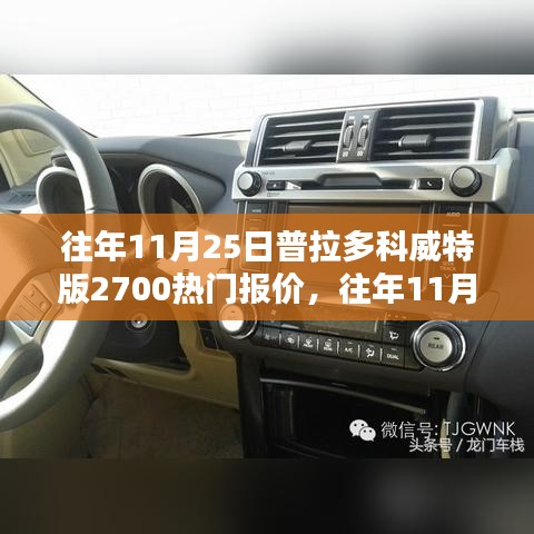 普拉多科威特版2700热门报价深度解析，历年趋势与行情洞察