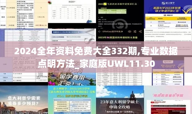 2024全年资料免费大全332期,专业数据点明方法_家庭版UWL11.30